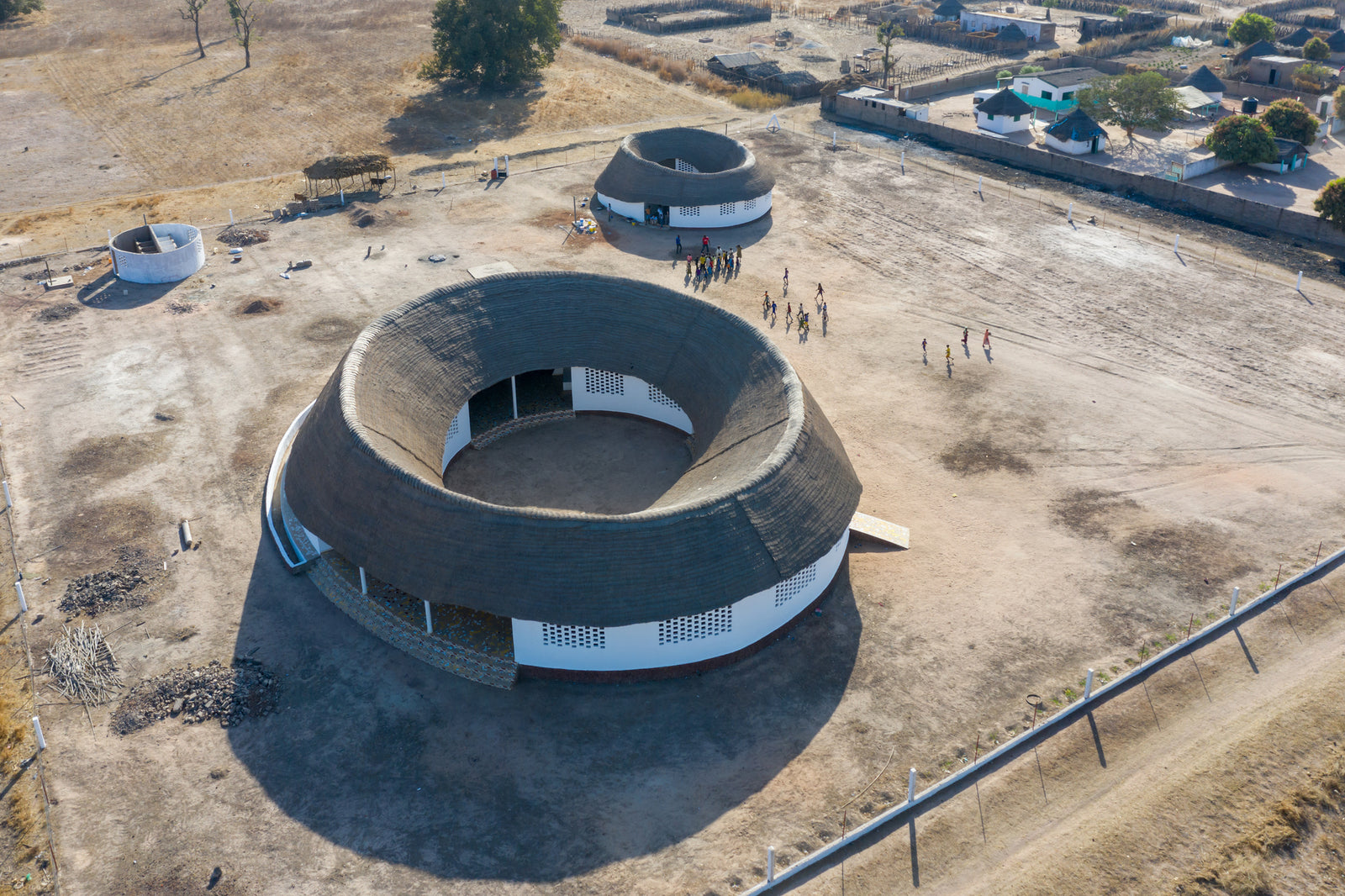 Fass School And Teachers' Residences In Senegal Provides Grand Vision Architecture