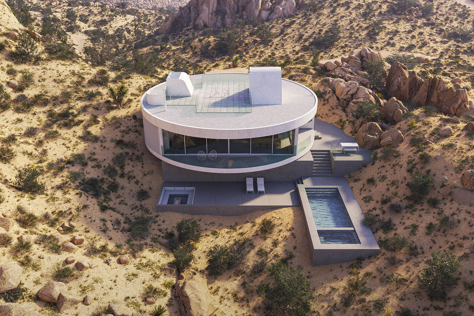 Californian Orbital House Arousing Deep Experience Of The Cosmos