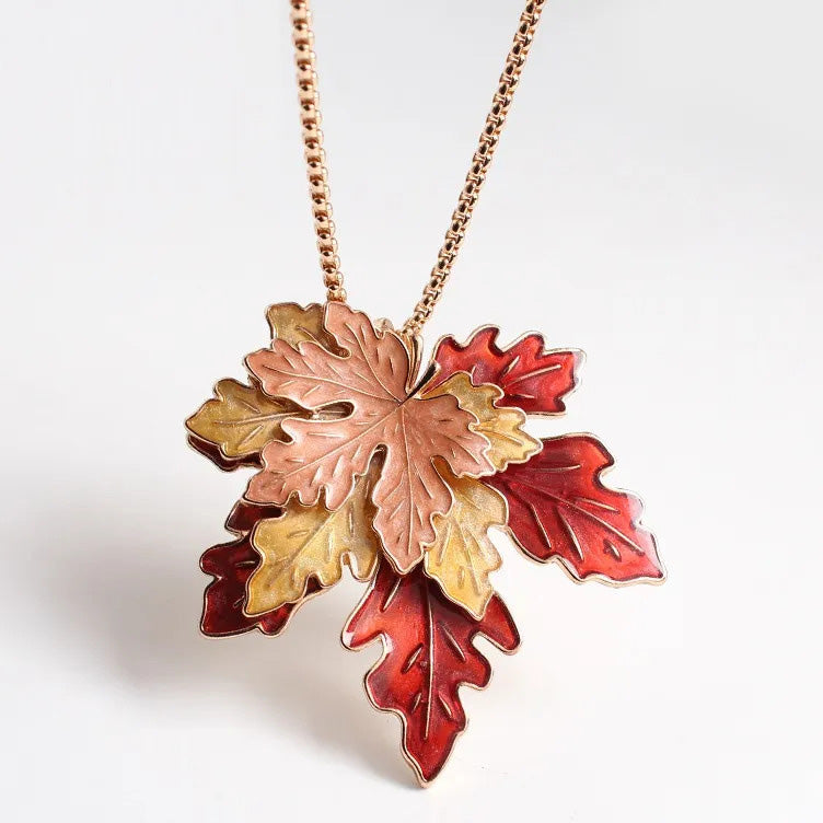 Sumni Mori Autumn Maple Pendant