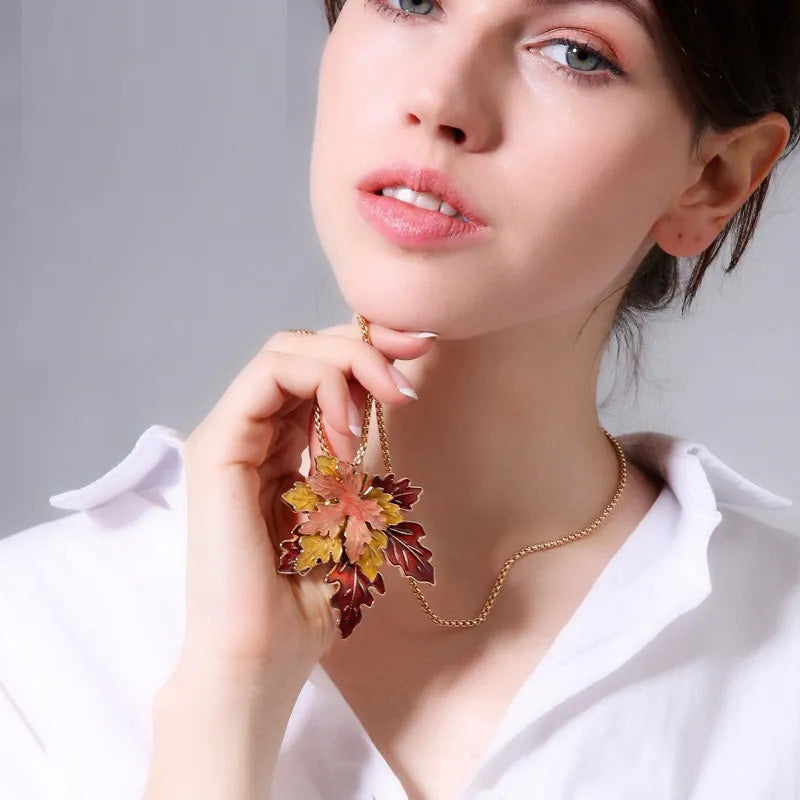 Sumni Mori Autumn Maple Pendant