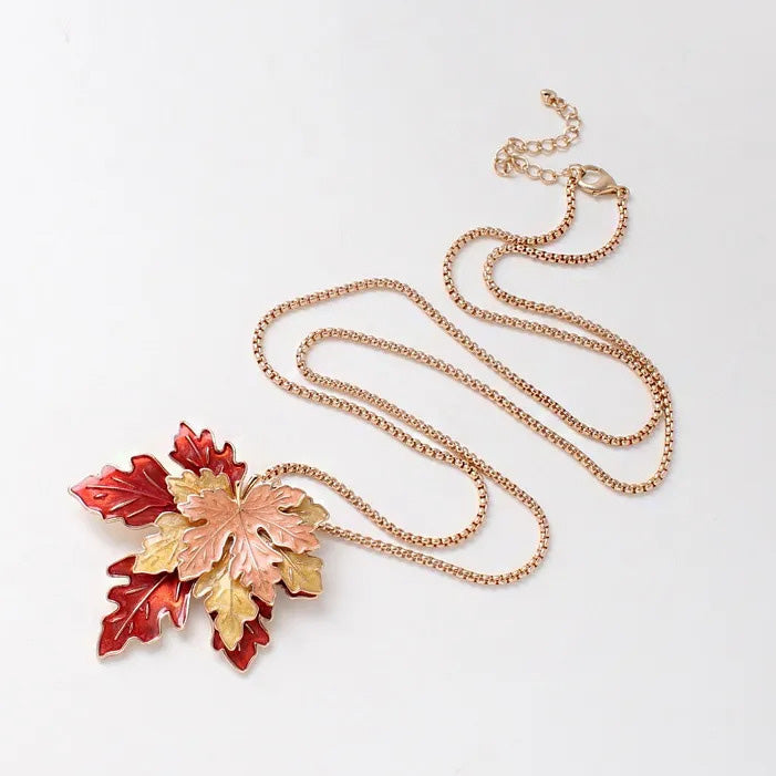 Sumni Mori Autumn Maple Pendant
