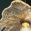 Adara Glass Leafy Pendant Lamp