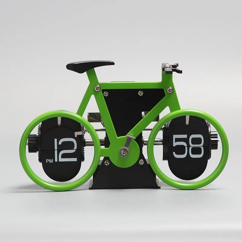 Bicycle Page Flip Clock