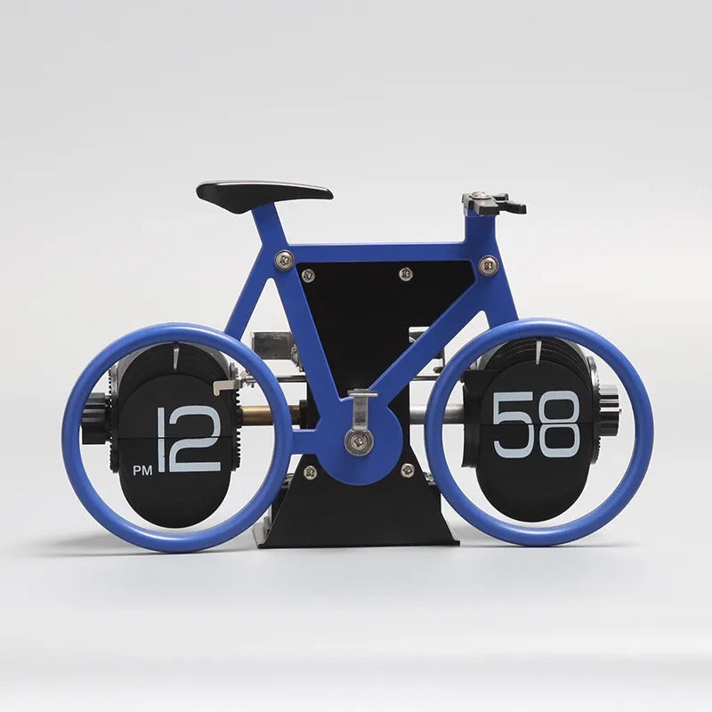 Bicycle Page Flip Clock