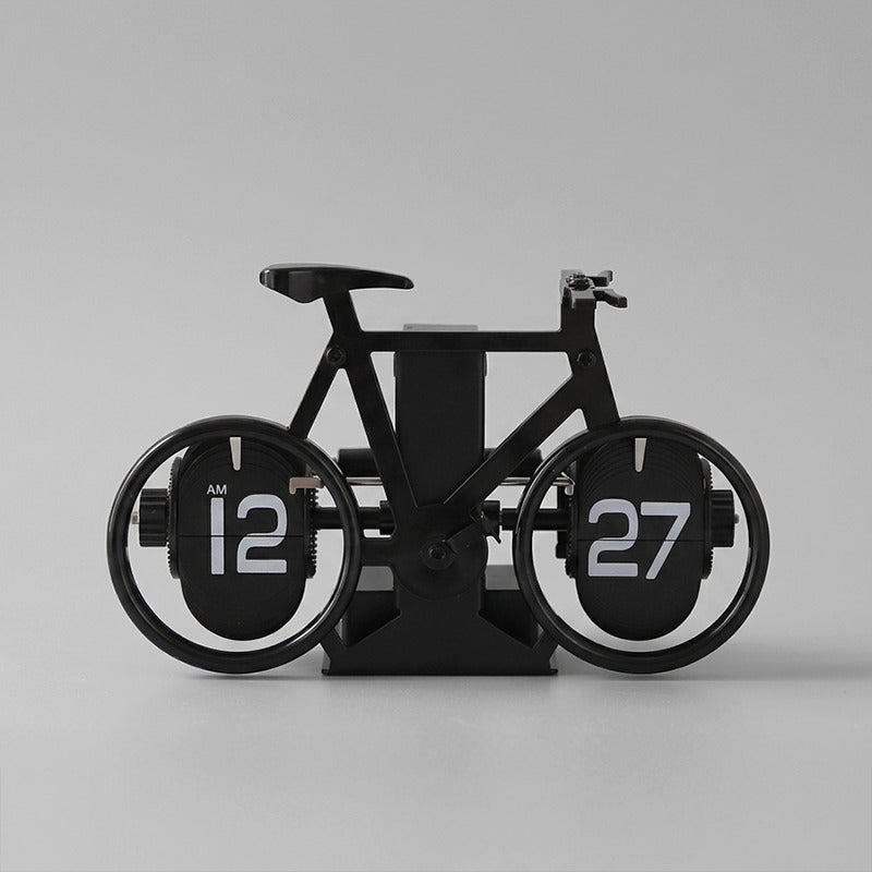 Bicycle Page Flip Clock