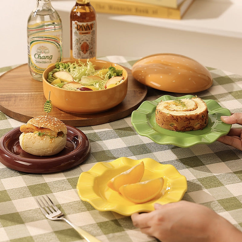 Burger 5-Pieces Platters Set