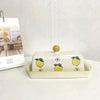 Etrog Ceramic Butter Dish