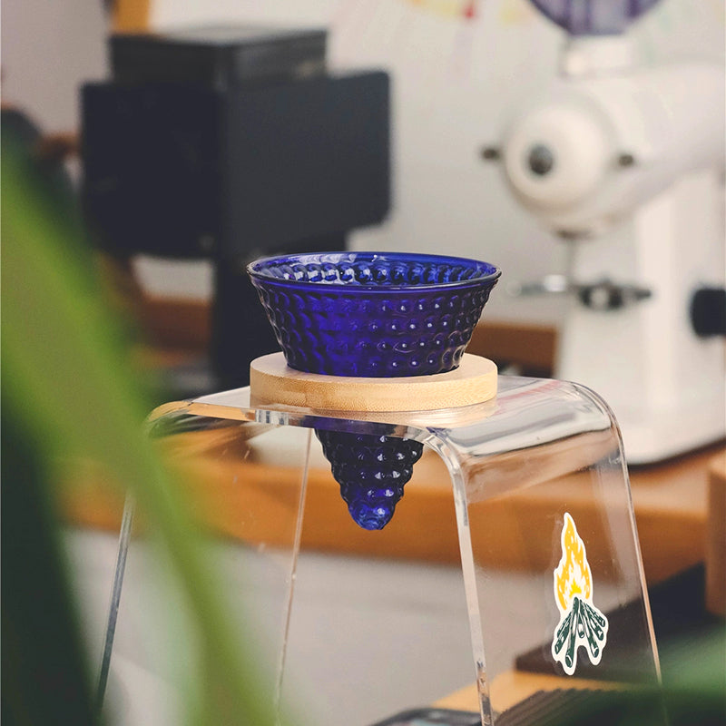 Fika Blue V60 Coffee Dripper