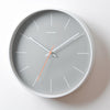 Geekcook Gray Minimalist Wall Clock