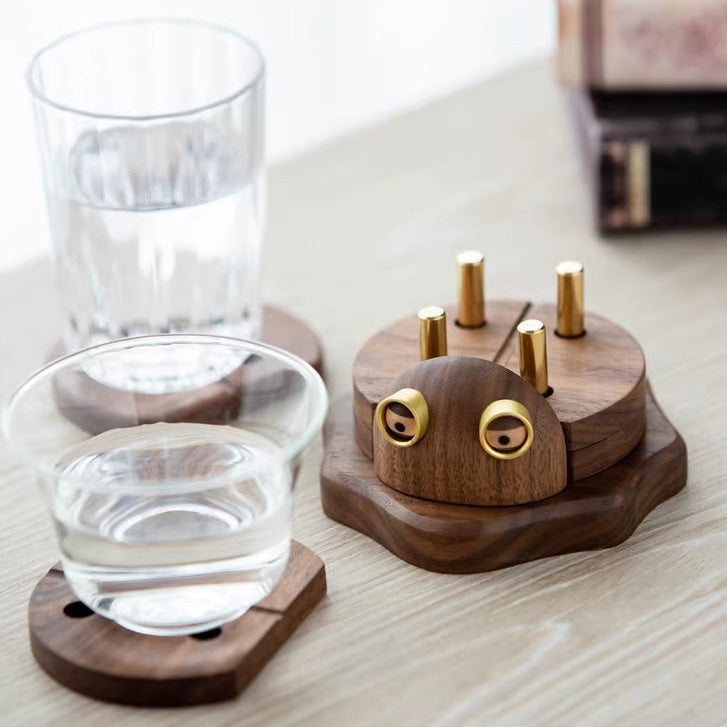 Hara Ladybird Coasters, Set of 4