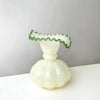 L&#39;chaim Fenton Glass Vase