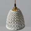 Omanut Procelain Bell Pendant Lamp