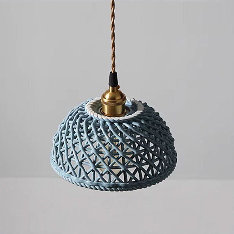Omanut Procelain Dome Pendant Lamp