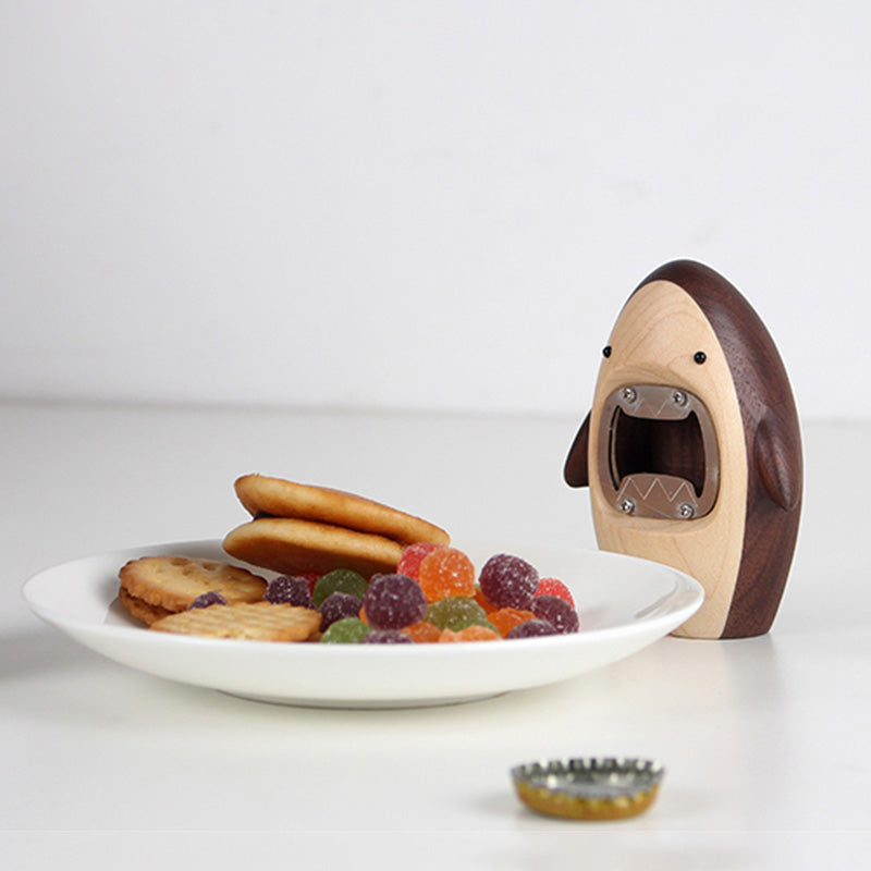Sharky Wooden Bottle Opener