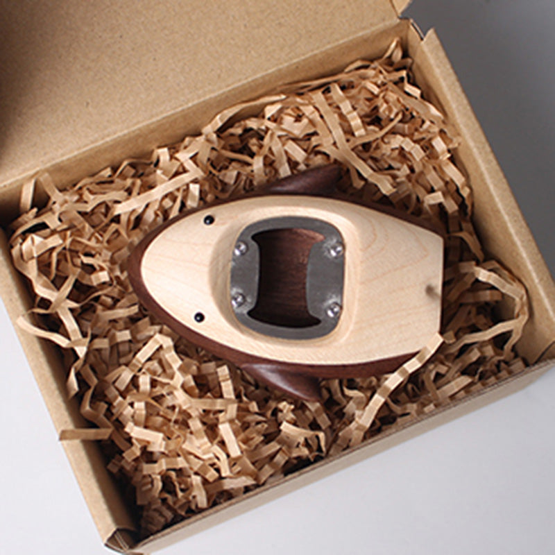 Sharky Wooden Bottle Opener