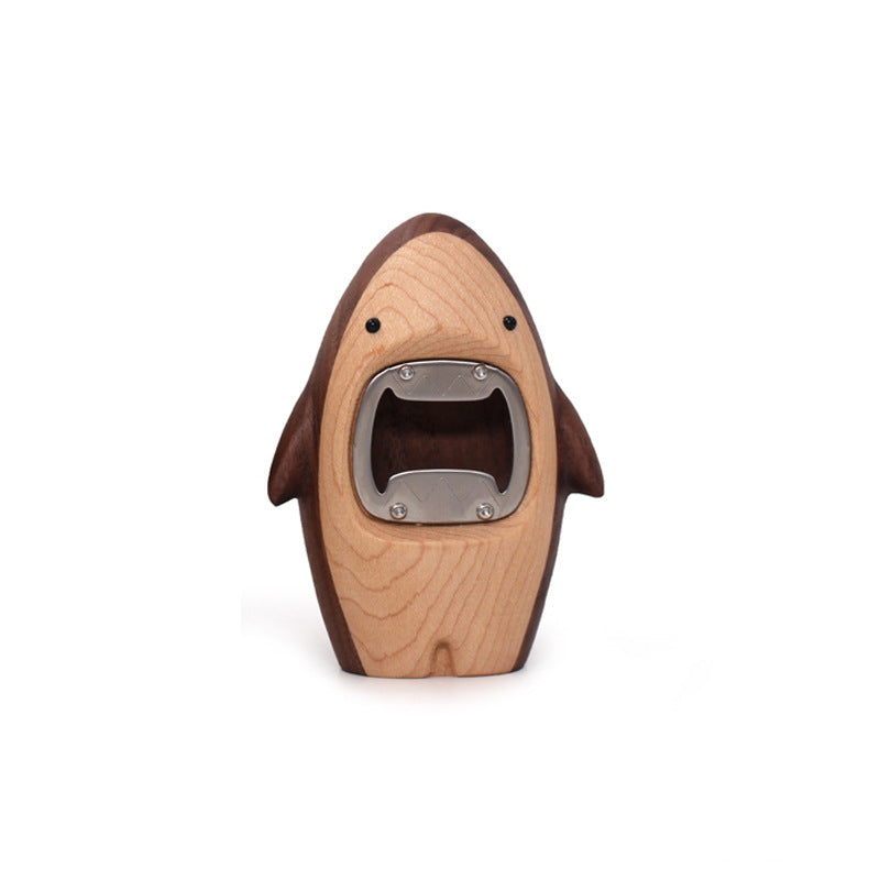 Sharky Wooden Bottle Opener