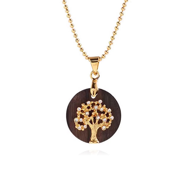 Sumni Mori Tree 18K Gold Pendant