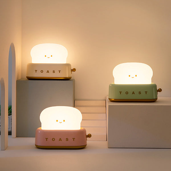 Toaster Nursery LED Kids' Lamp | Creative Cute Cartoon Bread Maker ...