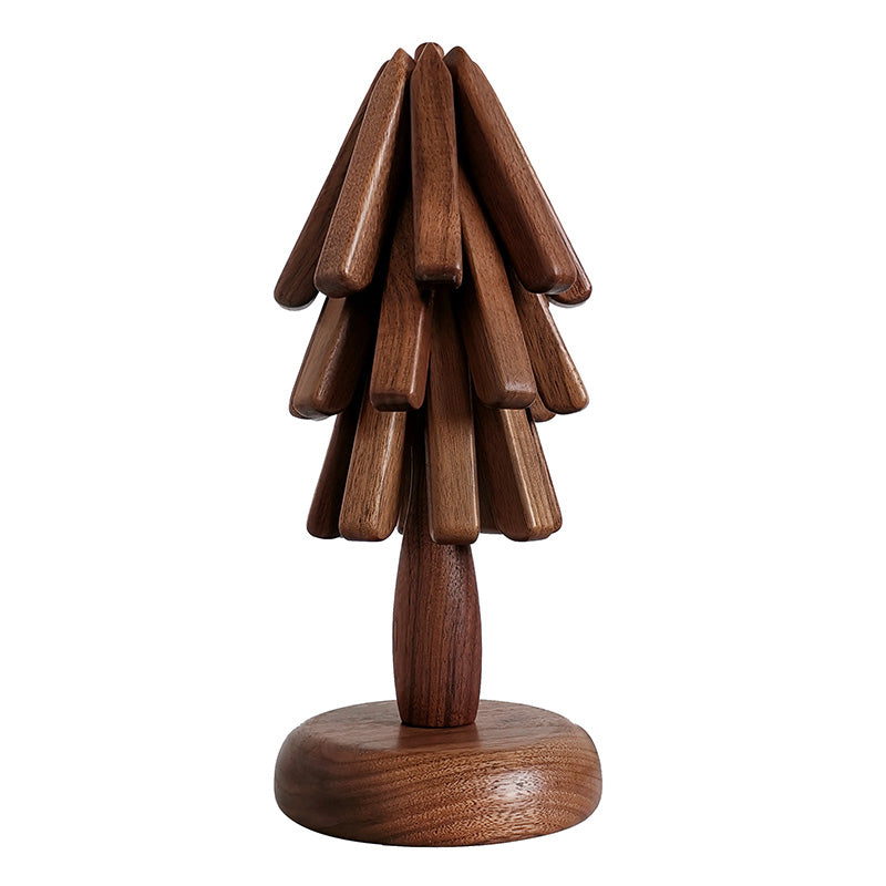 Troas Black Walnut Coasters, Set of 3