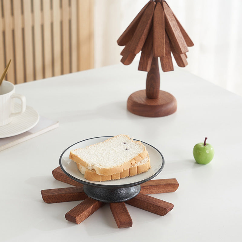 Troas Black Walnut Coasters, Set of 3