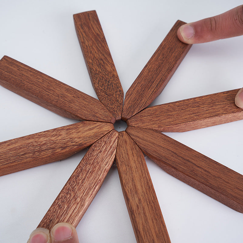 Troas Black Walnut Coasters, Set of 3