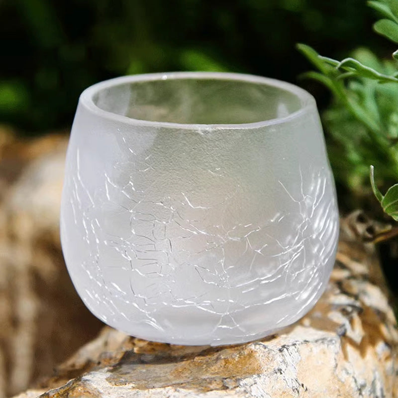 Yamazakura Hatasuha Crackle Whisky Glass