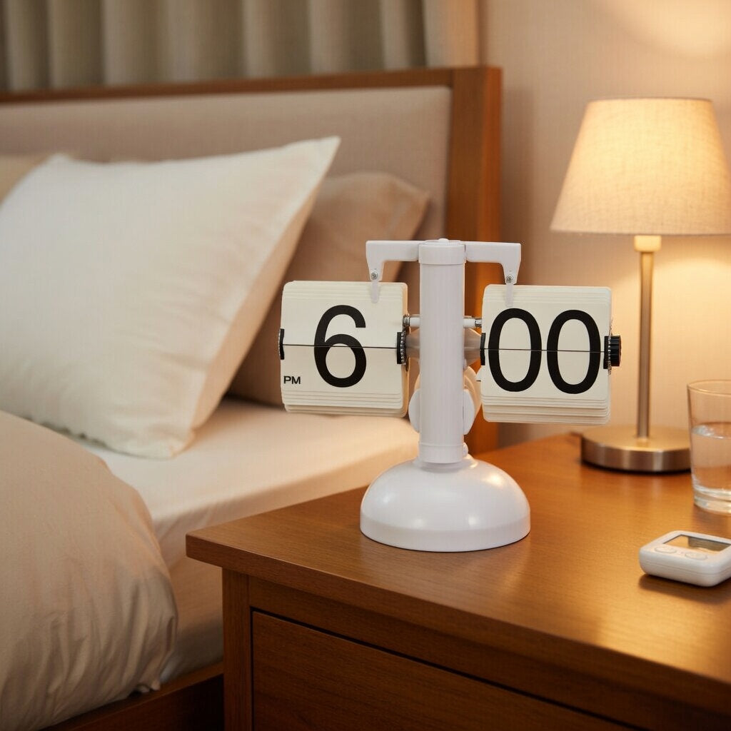 Retro Nordic Scale Flip Clock