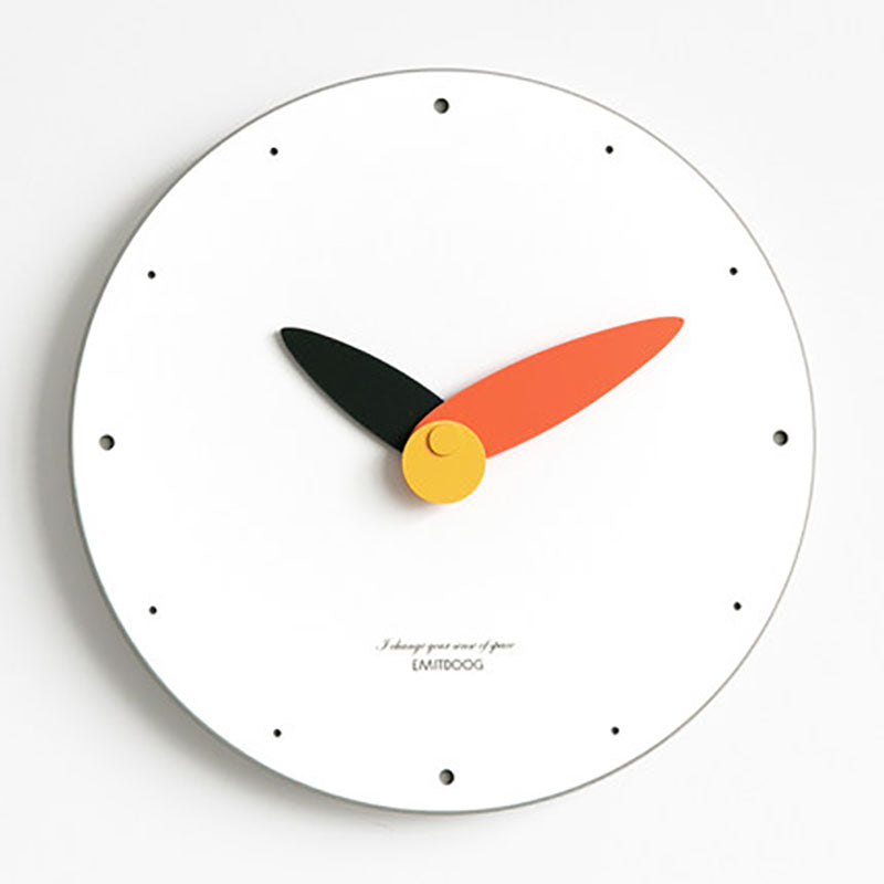 EMITDOOG Eden Leaf Wall Clock