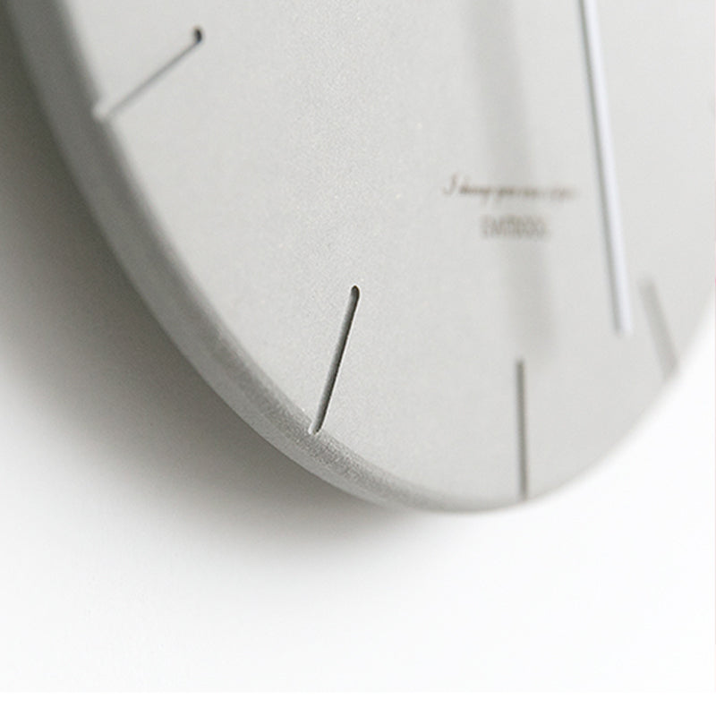 EMITDOOG Point Gray Wall Clock