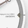EMITDOOG Classic Ring Wall Clock