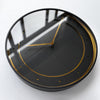 EMITDOOG Minimalist Gold Ring Wall Clock