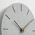 EMITDOOG Gray 12" Wall Clock