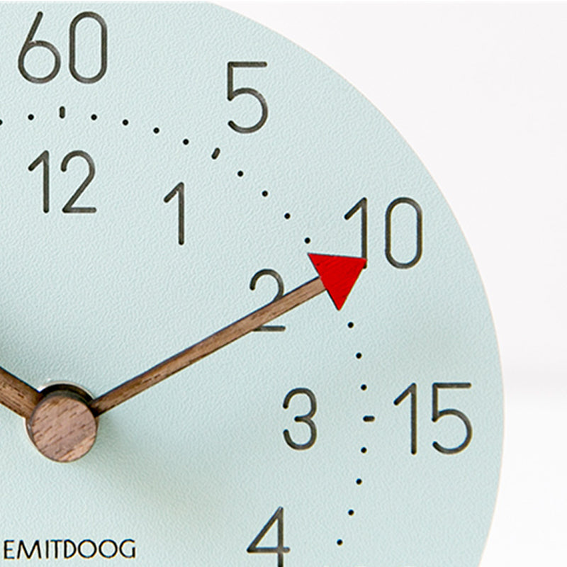 EMITDOOG Schedule Minimalist Desk Clock