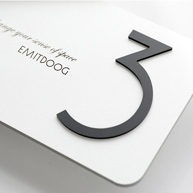 EMITDOOG Long Polygon Wall Clock