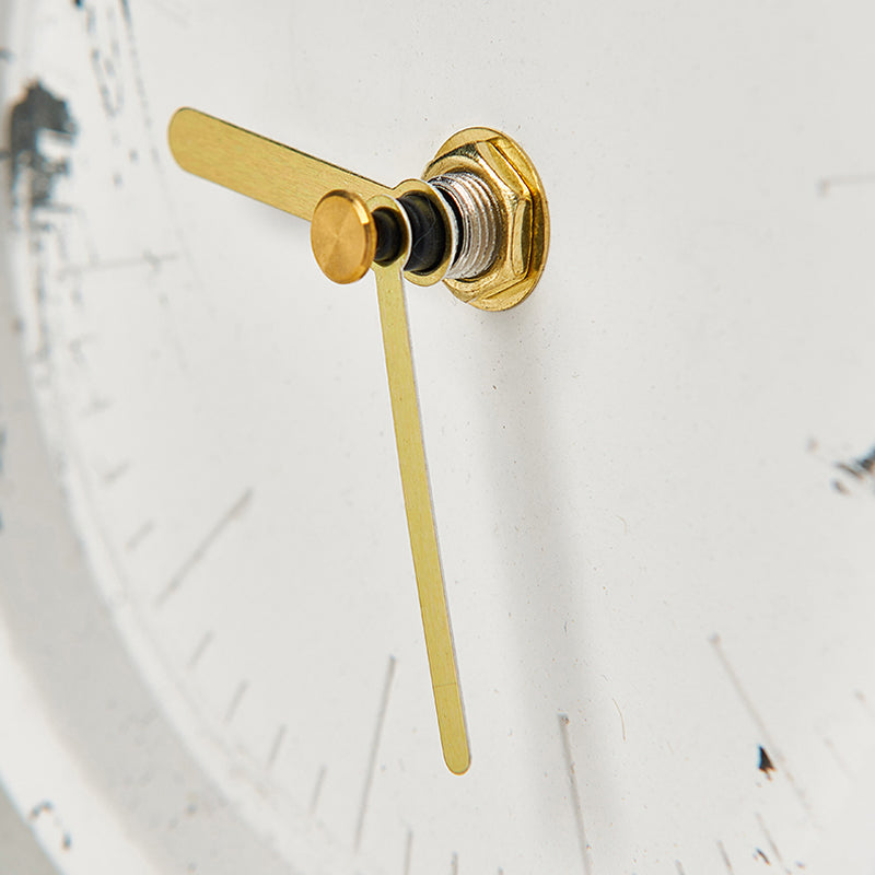 Bodil Round Cement Clock