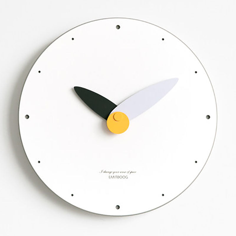 EMITDOOG Eden Leaf Wall Clock