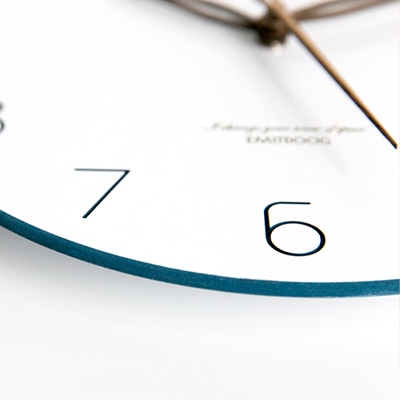 EMITDOOG Color Border 12" Wall Clock