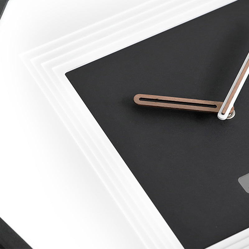 EMITDOOG Minimlist Polygonal Wall Clock