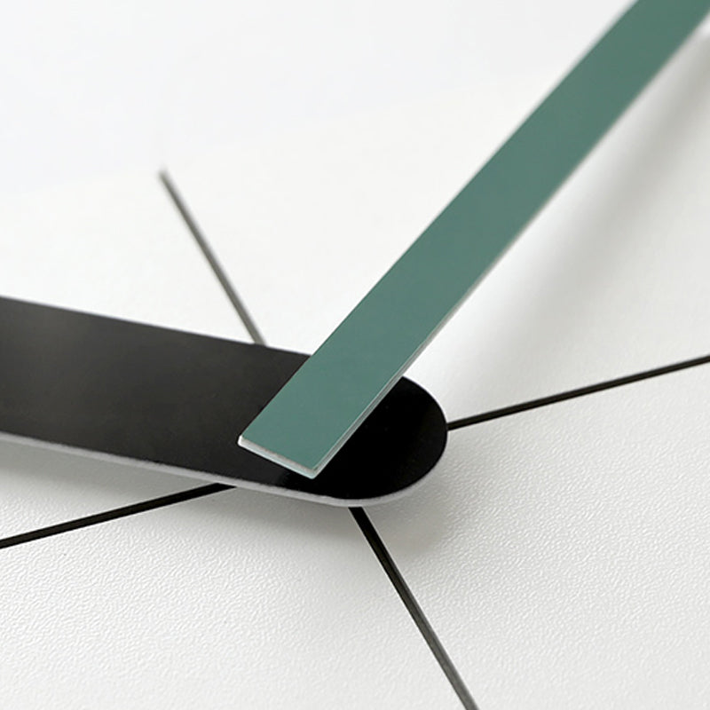 EMITDOOG Long Polygon Wall Clock