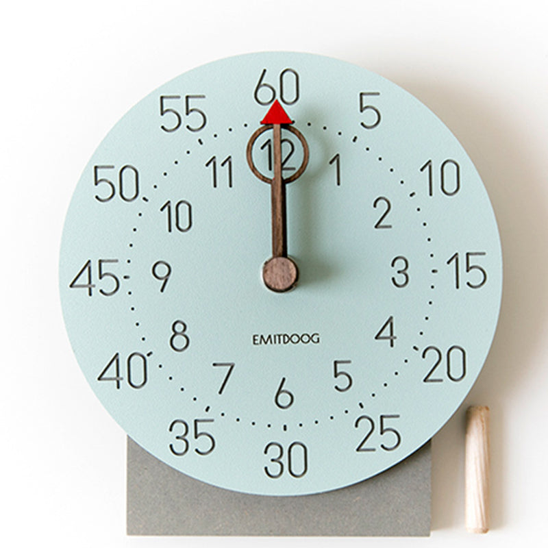 EMITDOOG Schedule Minimalist Desk Clock