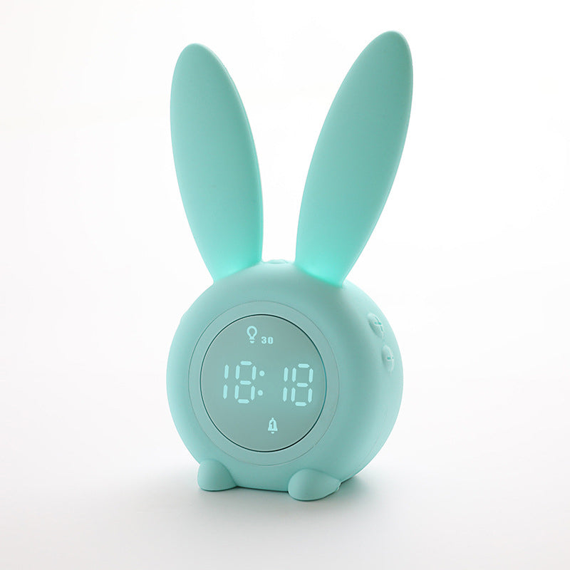 Cute Long Bunny Ear Digital Clock