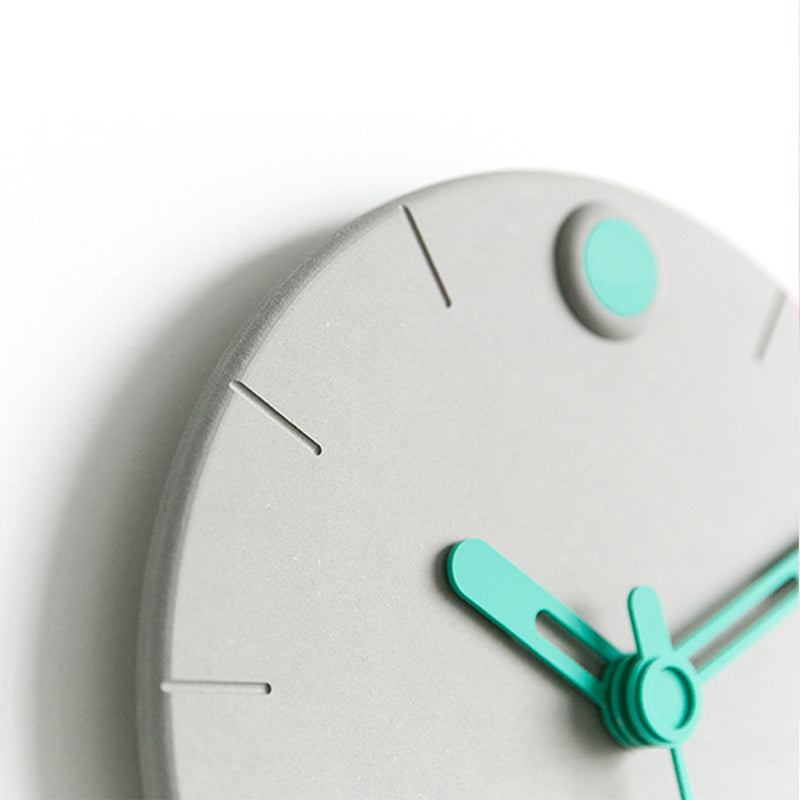EMITDOOG Point Gray Wall Clock