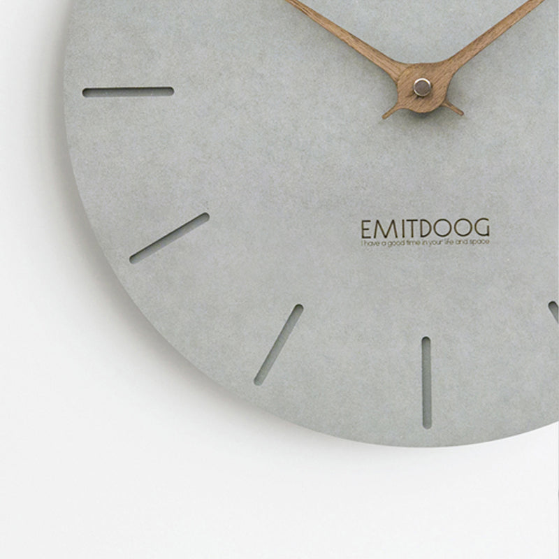 EMITDOOG Gray 12&quot; Wall Clock