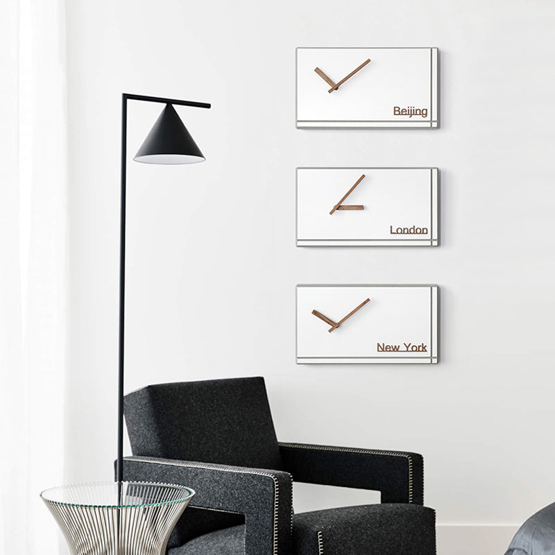 EMITDOOG Longitude Minimalist Wall Clock