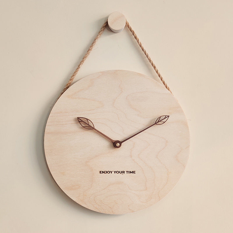Akkaria New Leaves Hanging Clock