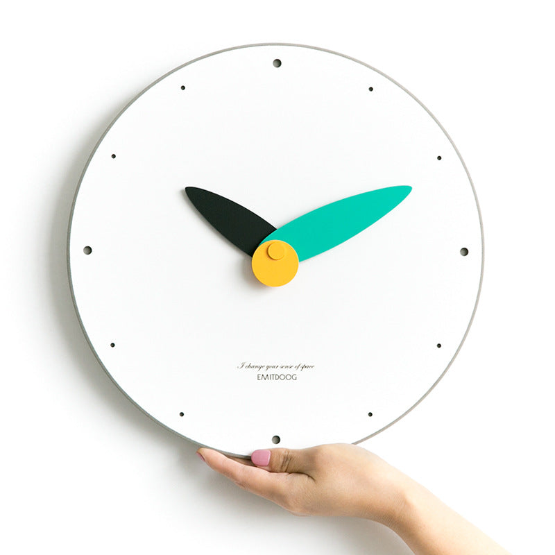EMITDOOG Eden Leaf Wall Clock