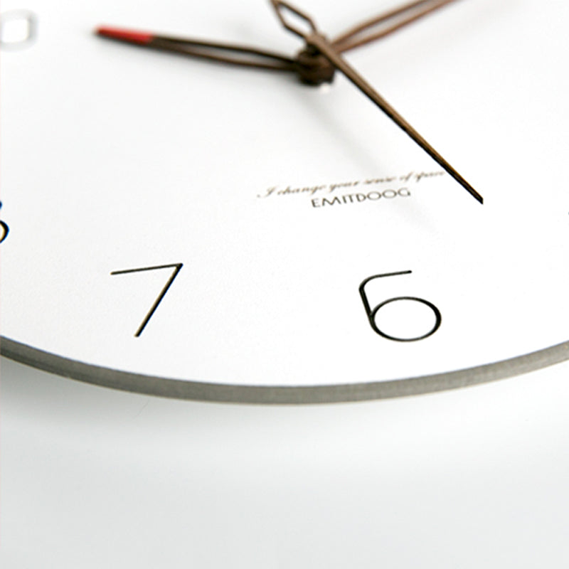 EMITDOOG Color Border 12" Wall Clock