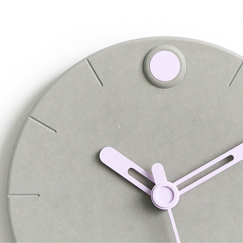 EMITDOOG Point Gray Wall Clock