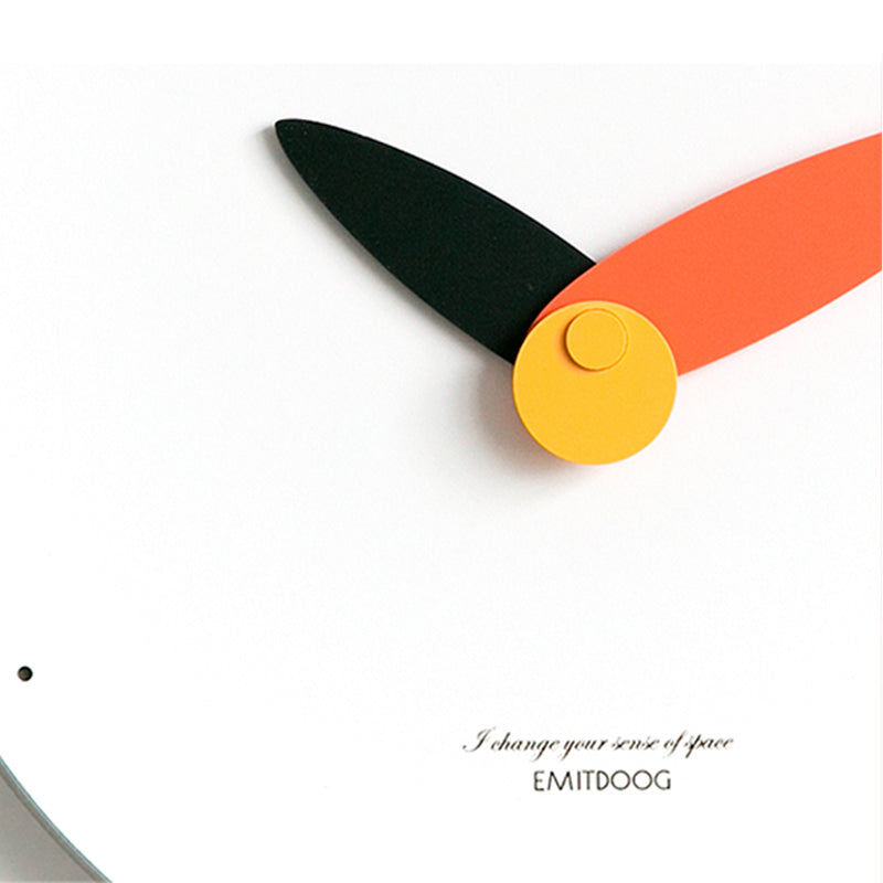 EMITDOOG Eden Leaf Wall Clock