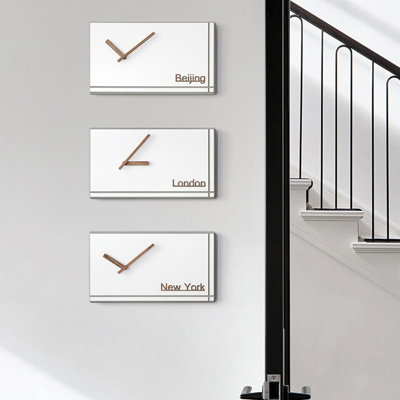 EMITDOOG Longitude Minimalist Wall Clock